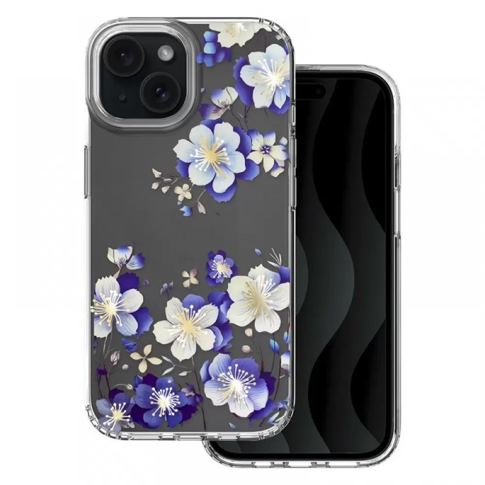 Futrola IMD print za iPhone 15 Pro Max (6.7) floral