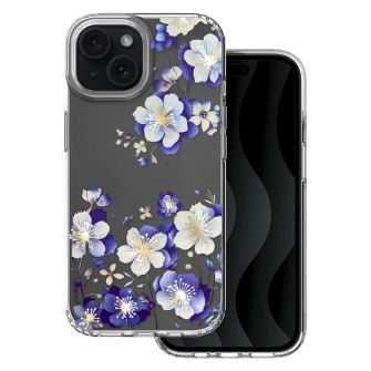 Futrola IMD print za iPhone 15 (6.1) floral