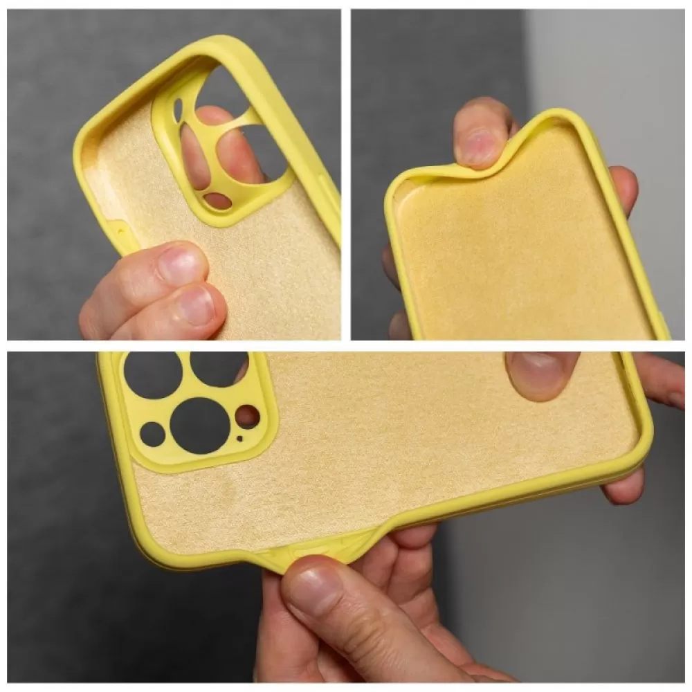 Futrola SILICONE 2mm za Xiaomi Redmi Note 13 Pro 5G zuta