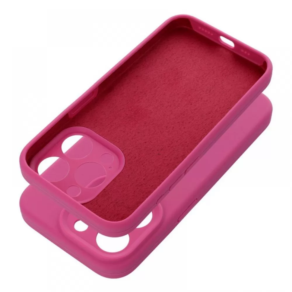 Futrola SILICONE 2mm za Xiaomi Redmi Note 13 Pro 5G roze