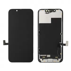 Lcd + touchscreen + frame za iPhone 15 crni FULL ORIGINAL EU (service pack)