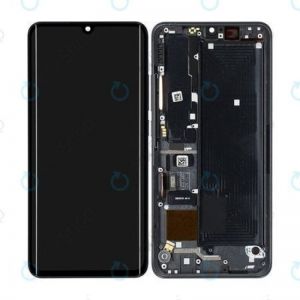 LCD + touchscreen + frame za Xiaomi Mi Note 10 Lite / Note 10 / Note 10 Pro / CC9 Pro silver X-Cell original