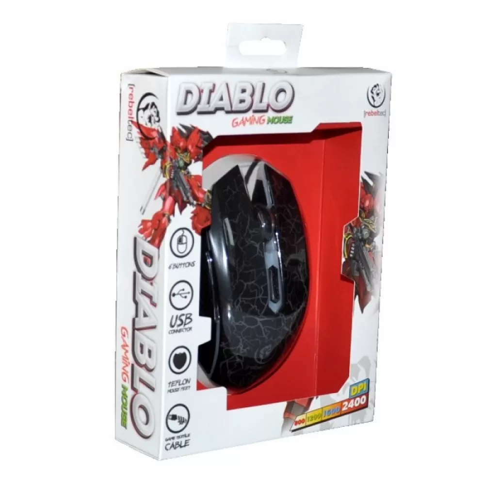 Rebeltec USB mis DIABLO