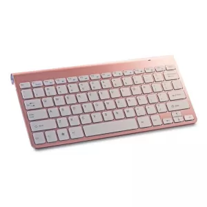 Setty bezicna tastatura roze gold