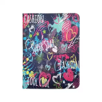 Univerzalna futrola za tablet Graffiti Girl 9-10