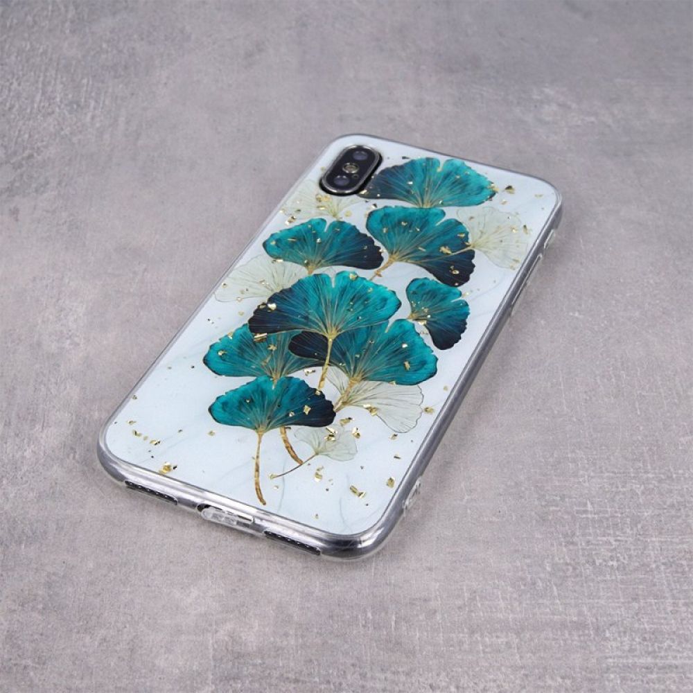 Futrola GOLD GLAM za iPhone 15 (6.1) leaves