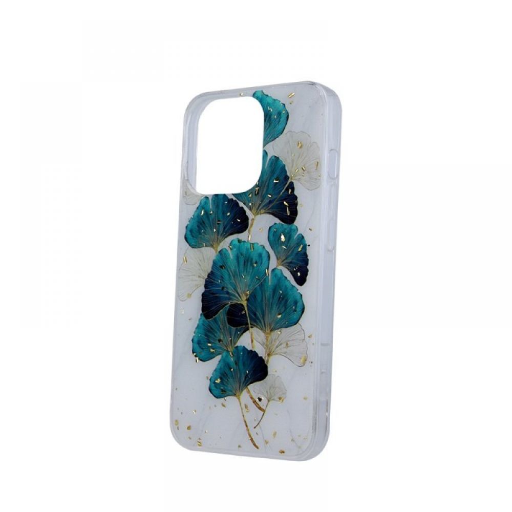 Futrola GOLD GLAM za iPhone 15 (6.1) leaves