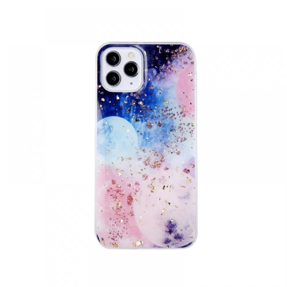 Futrola GOLD GLAM za iPhone 14 Pro (6.1) galactic