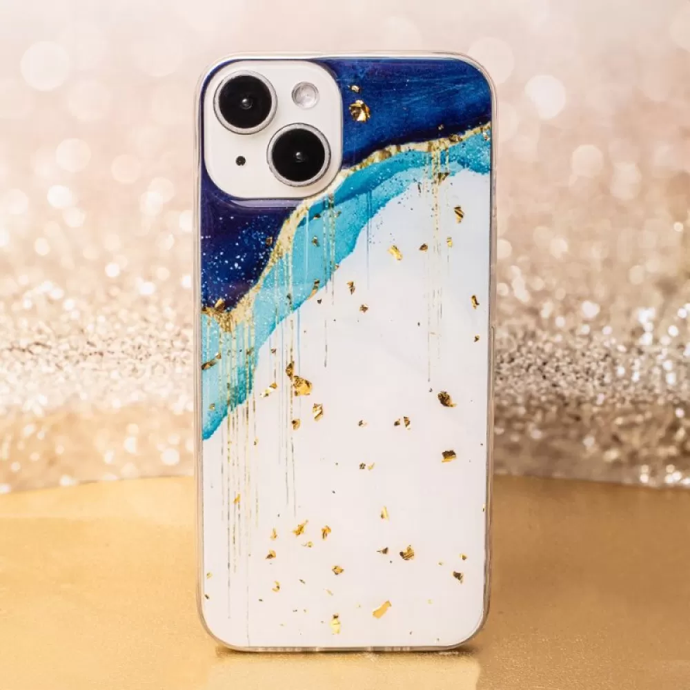 Futrola GOLD GLAM za iPhone 15 Pro (6.1) iceberg