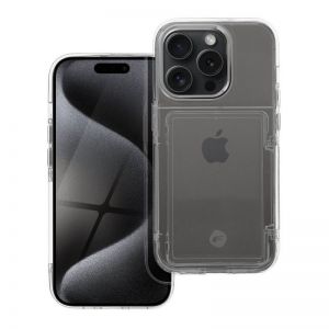 Futrola FORCELL F-PROTECT sa dzepicem za iPhone 15 Pro providna