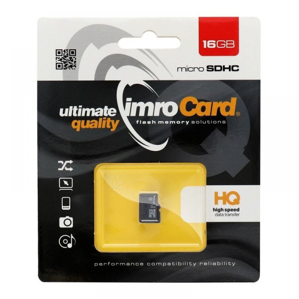 IMRO Memorijska kartica Micro SD 16GB 100MB/s UHS-1