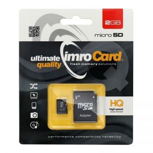 IMRO Memorijska kartica Micro SD 2GB sa adapterom SD