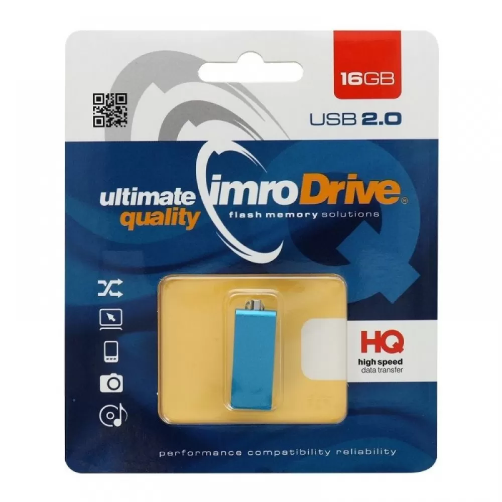 IMRO USB fles EDGE 16GB USB 2.0