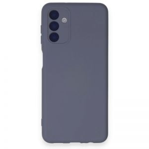 Silikonska futrola SOFT X-Cell za iPhone 15 (6.1) sivo-plava