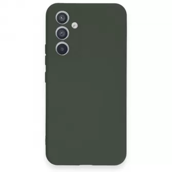 Silikonska futrola SOFT X-Cell za iPhone 15 (6.1) maslinasto zelena