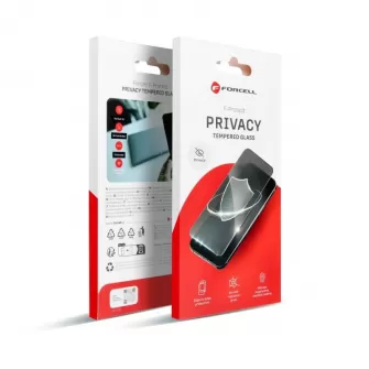 Zastitno staklo Forcell Privacy za iPhone XR / 11 (6.1) crna