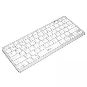 Bezicna tastatura HOCO QWERTY GM32 srebrna