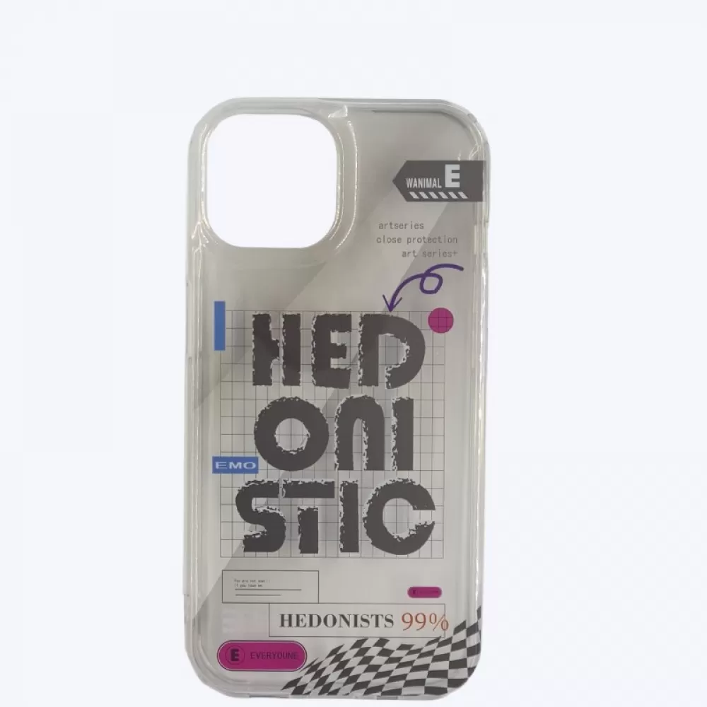 Futrola TRANSPARENT Print za iPhone 15 (6.1) No8