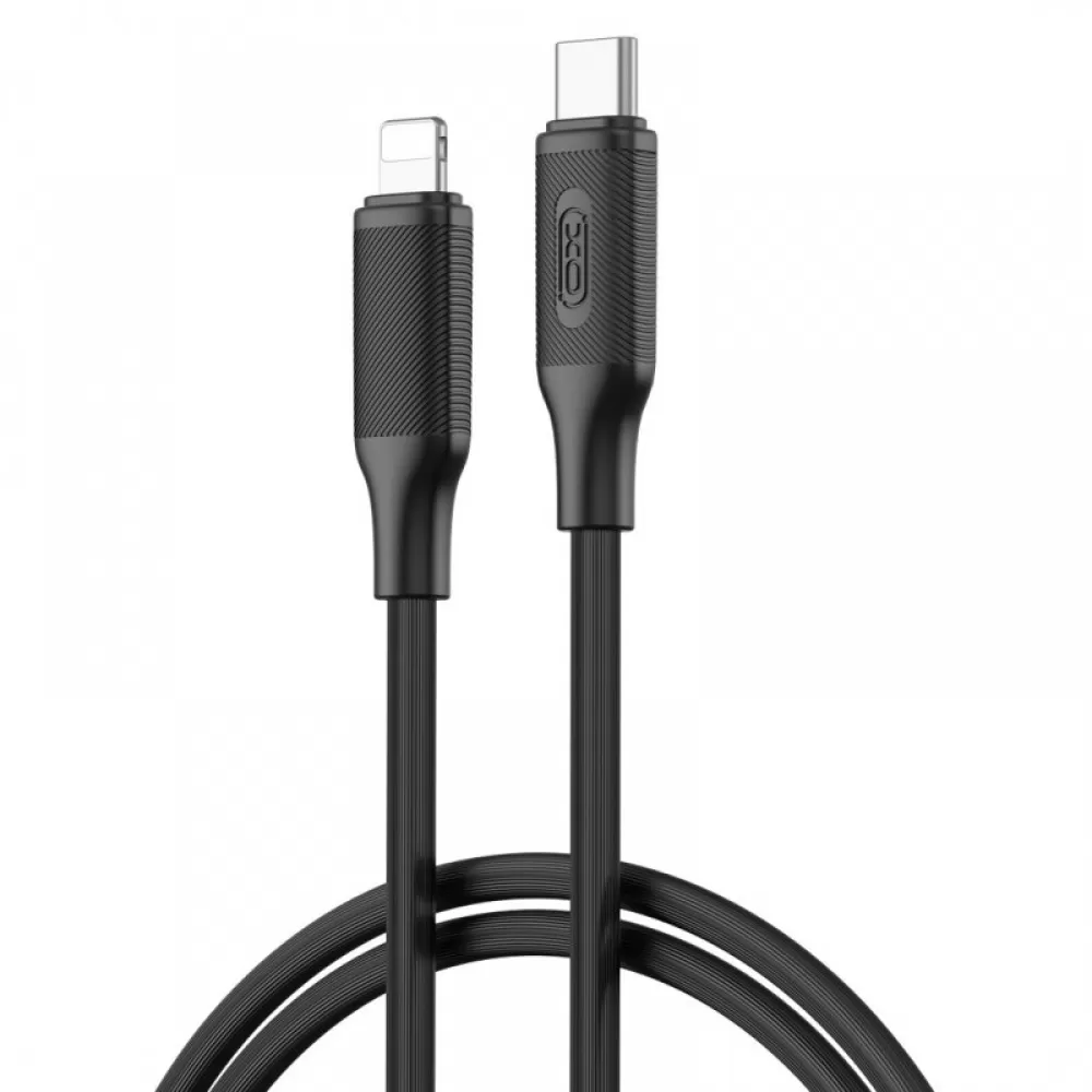 XO kabal NB-Q265A PD USB-C - Lightning 1,0m 27W crni