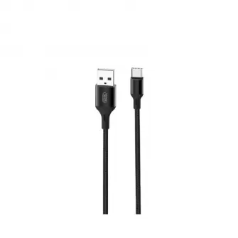 XO kabal NB143 USB - USB-C 1,0 m 2,4A crni