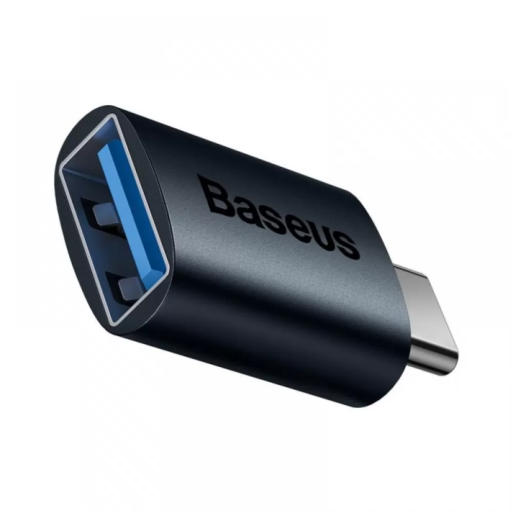 Adapter Baseus Ingenuity USB-C na USB-A 3.1 OTG plavi