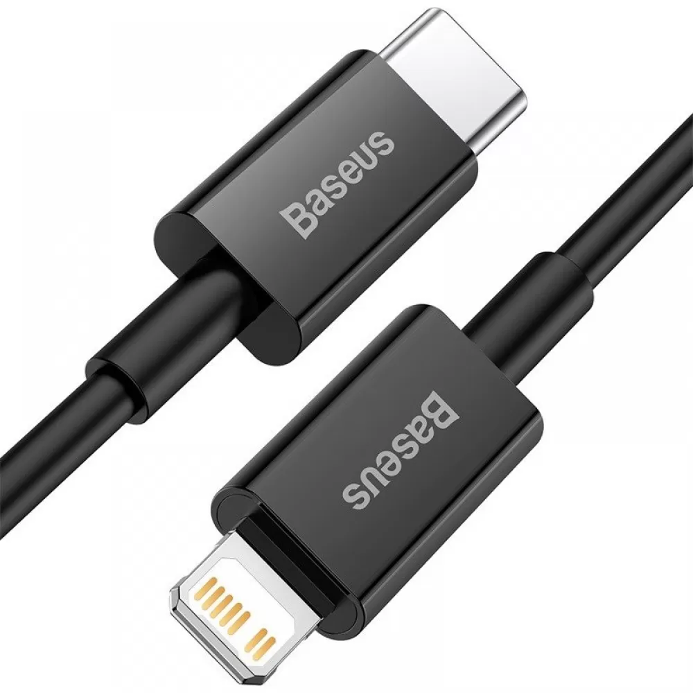 USB kabal Baseus Superior PD USB-C na Lightning 2m 20W crni