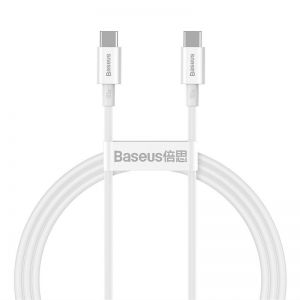 USB kabal Baseus Superior PD USB-C na USB-C 1m 100W beli