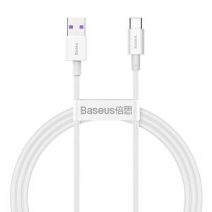 USB kabal Baseus Superior USB na USB-C 1m 66W beli