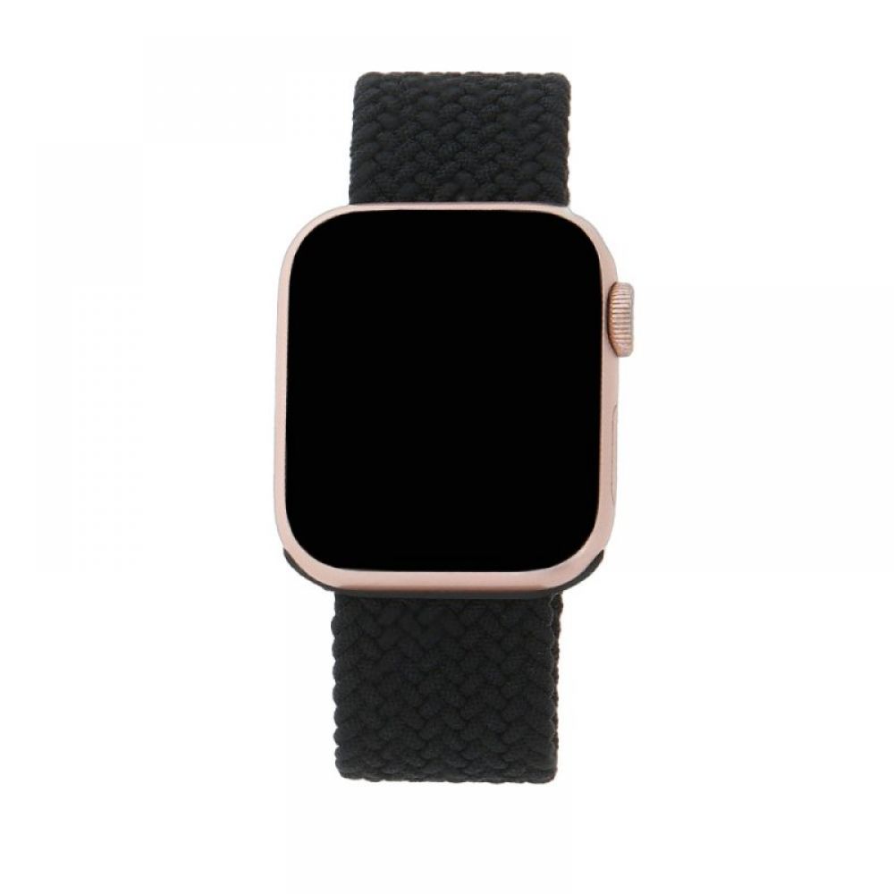 Narukvica za sat L za Apple Watch 42/44/45 mm duzina 165 mm crna