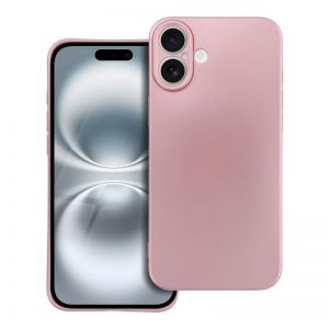 Futrola METALLIC CASE za iPhone 16 Plus (6.7) roze