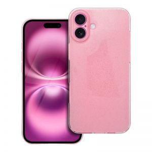 Futrola CLEAR CASE 2MM BLINK za iPhone 16 Pro Max (6.9) roze