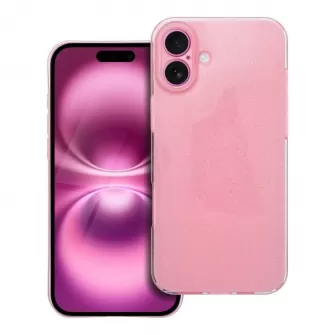 Futrola CLEAR CASE 2MM BLINK za iPhone 16 (6.1) roze