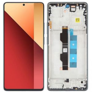 LCD + touchscreen + frame za Redmi Note 13 Pro 4G tarnish (service pack) FULL ORIGINAL EU