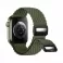 Forcell narukvica za sat F-DESIGN FA02 za Apple Watch 42/44/45/49 mm tamno zelena