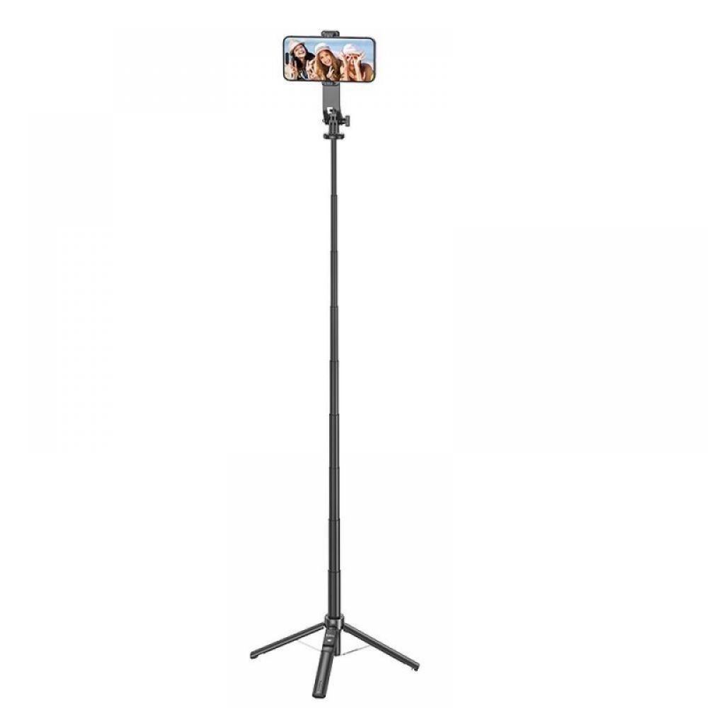 HOCO. K21 tripod selfie stick ( selfie stap) sa bluetooth upravljacem crni