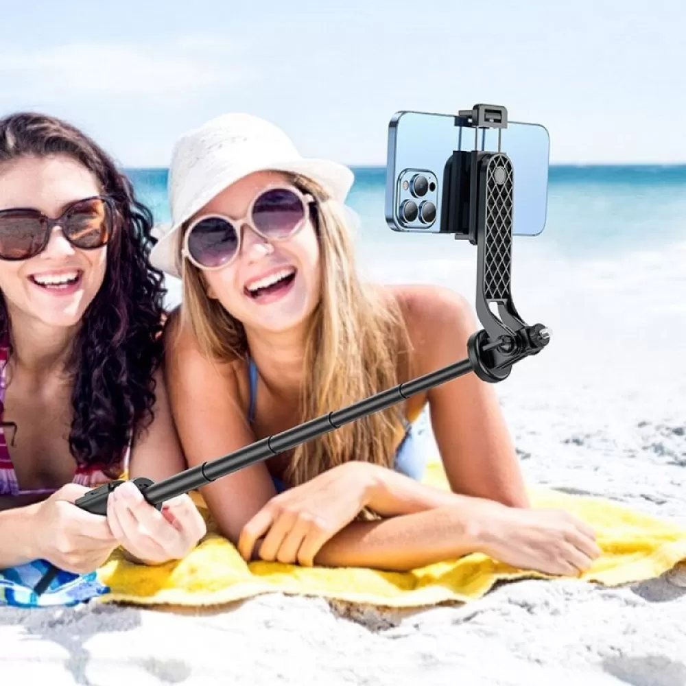 HOCO. K21 tripod selfie stick ( selfie stap) sa bluetooth upravljacem crni