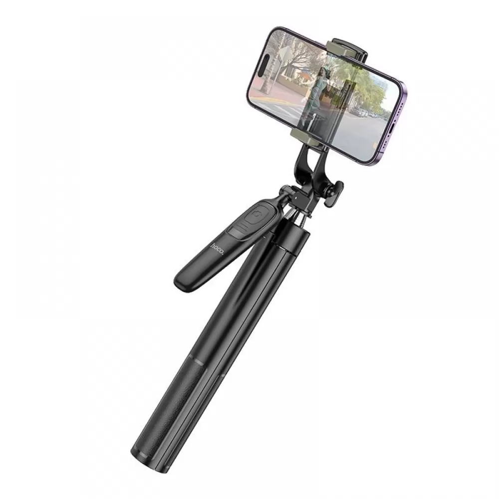 HOCO. K19 tripod selfie stick ( selfie stap) sa bluetooth upravljacem crni