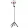 HOCO. K18 fourpod selfie stick ( selfie stap) sa bluetooth upravljacem crni