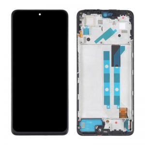 LCD + touchscreen + frame za Xiaomi Redmi Note 11 5G black (service pack) FULL ORIGINAL EU