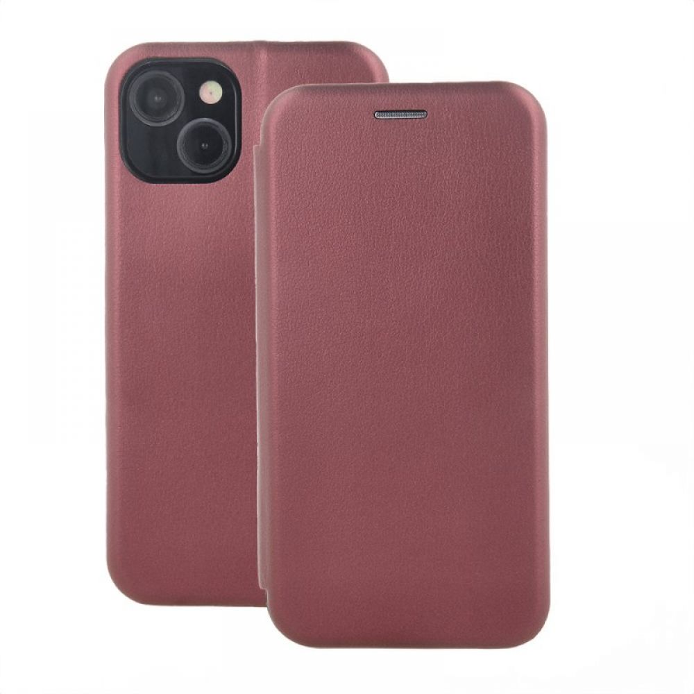 Futrola flip cover GALIO (Smart Diva) za Xiaomi Redmi Note 13 4G bordo