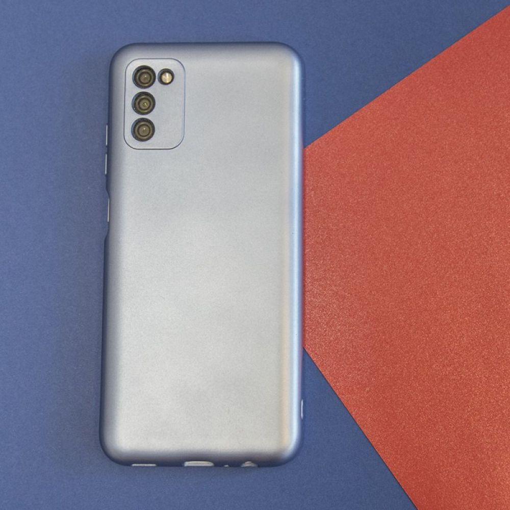 Futrola METALLIC CASE za Motorola Moto G84 svetlo plava