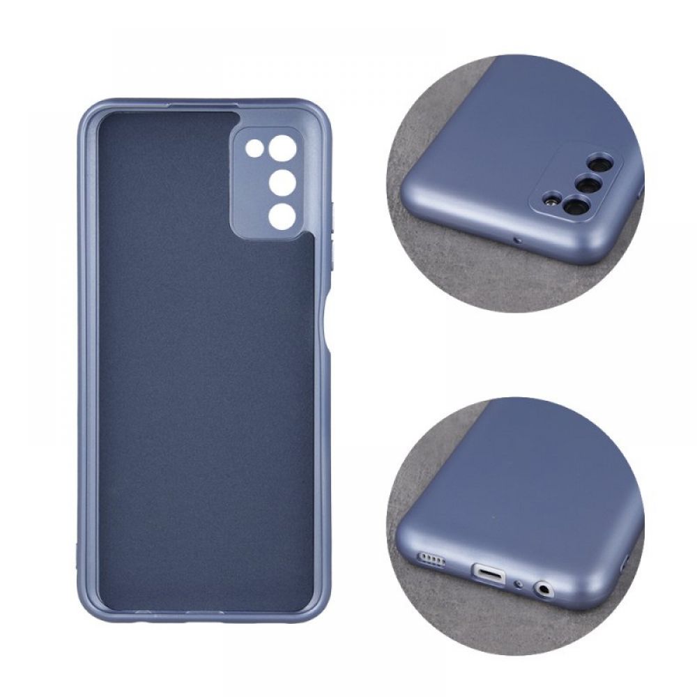 Futrola METALLIC CASE za Motorola Moto G84 svetlo plava