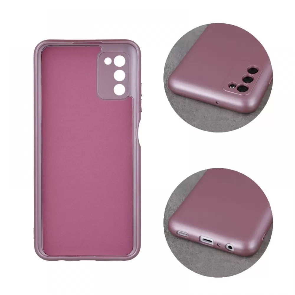 Futrola METALLIC CASE za Motorola Moto G84 roze