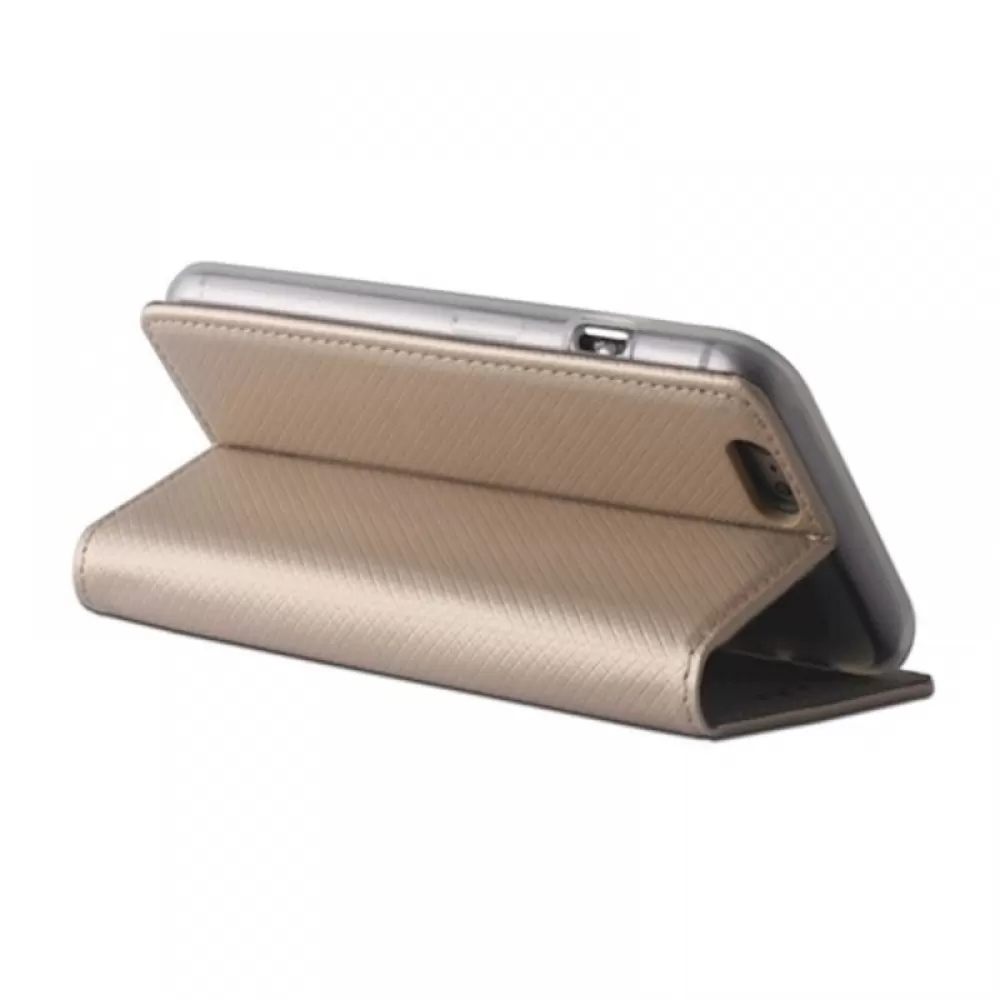 Futrola flip SMART CASE BOOK (Smart Magnet case) za Xiaomi Redmi 13C 4G / 13C 5G / Poco C65 zlatna