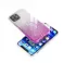 Futrola SHINING CASE za Samsung S24 FE srebrno roze