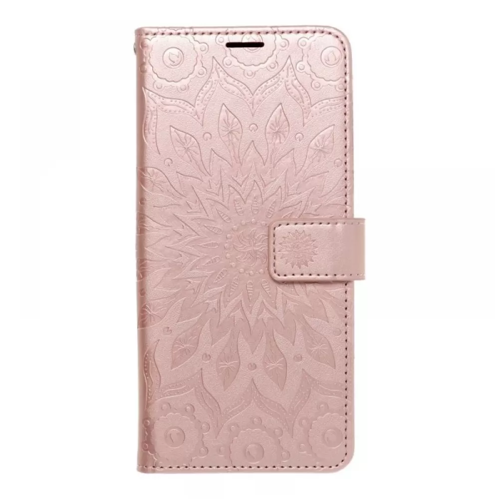 Futrola flip MEZZO BOOK za Samsung S25 mandala rose gold