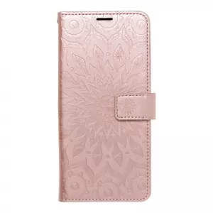 Futrola flip MEZZO BOOK za Samsung S25 mandala rose gold