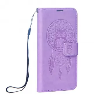 Futrola flip MEZZO BOOK za Samsung S25 Plus dreamcatcher ljubicasta