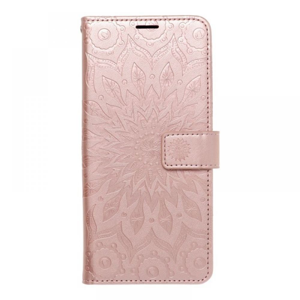 Futrola flip MEZZO BOOK za Samsung S25 Ultra mandala rose gold