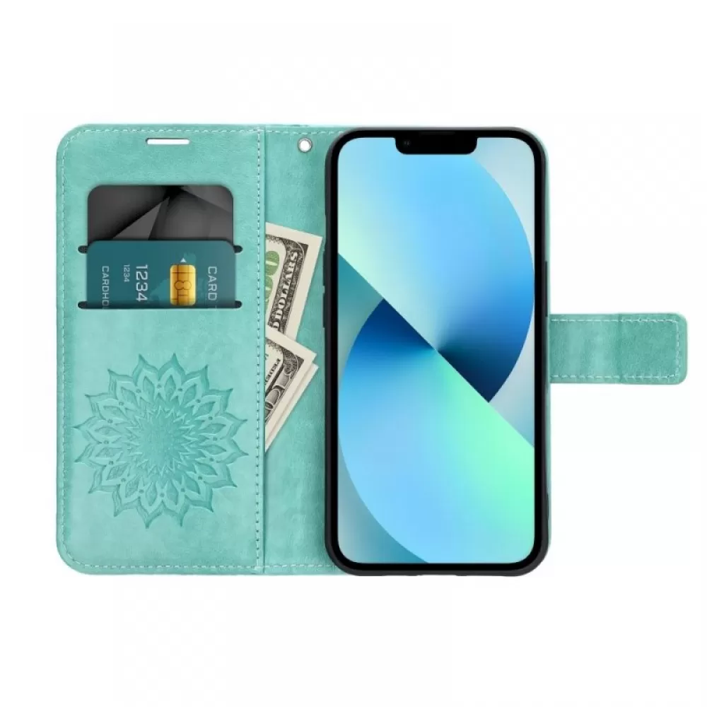 Futrola flip MEZZO BOOK za Xiaomi Redmi A4 5G / Xiaomi Redmi 14C mandala zelena